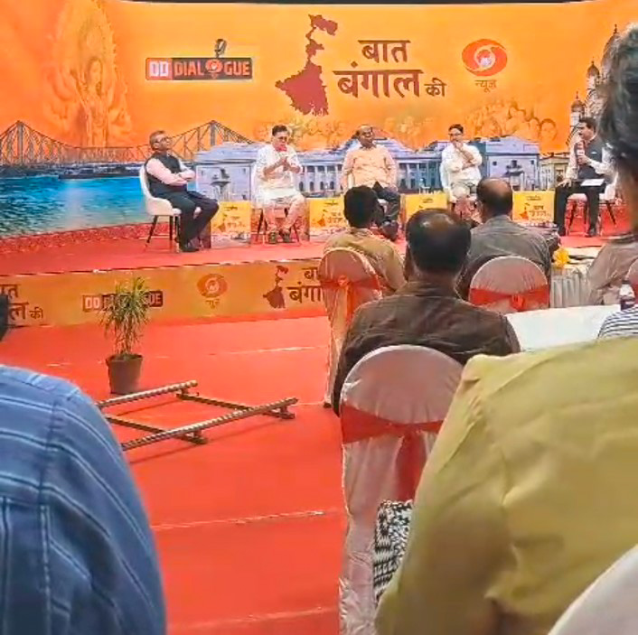 SXUK students dive into Bengal poll debate at Doordarshan