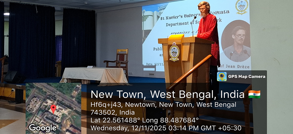 Dept of Social Work organises special lecture