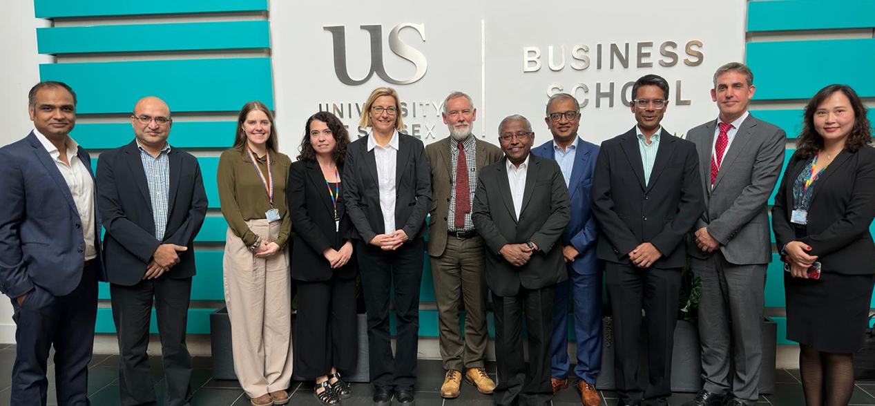 Father Felix Raj Visits University of Sussex to Strengthen Ties