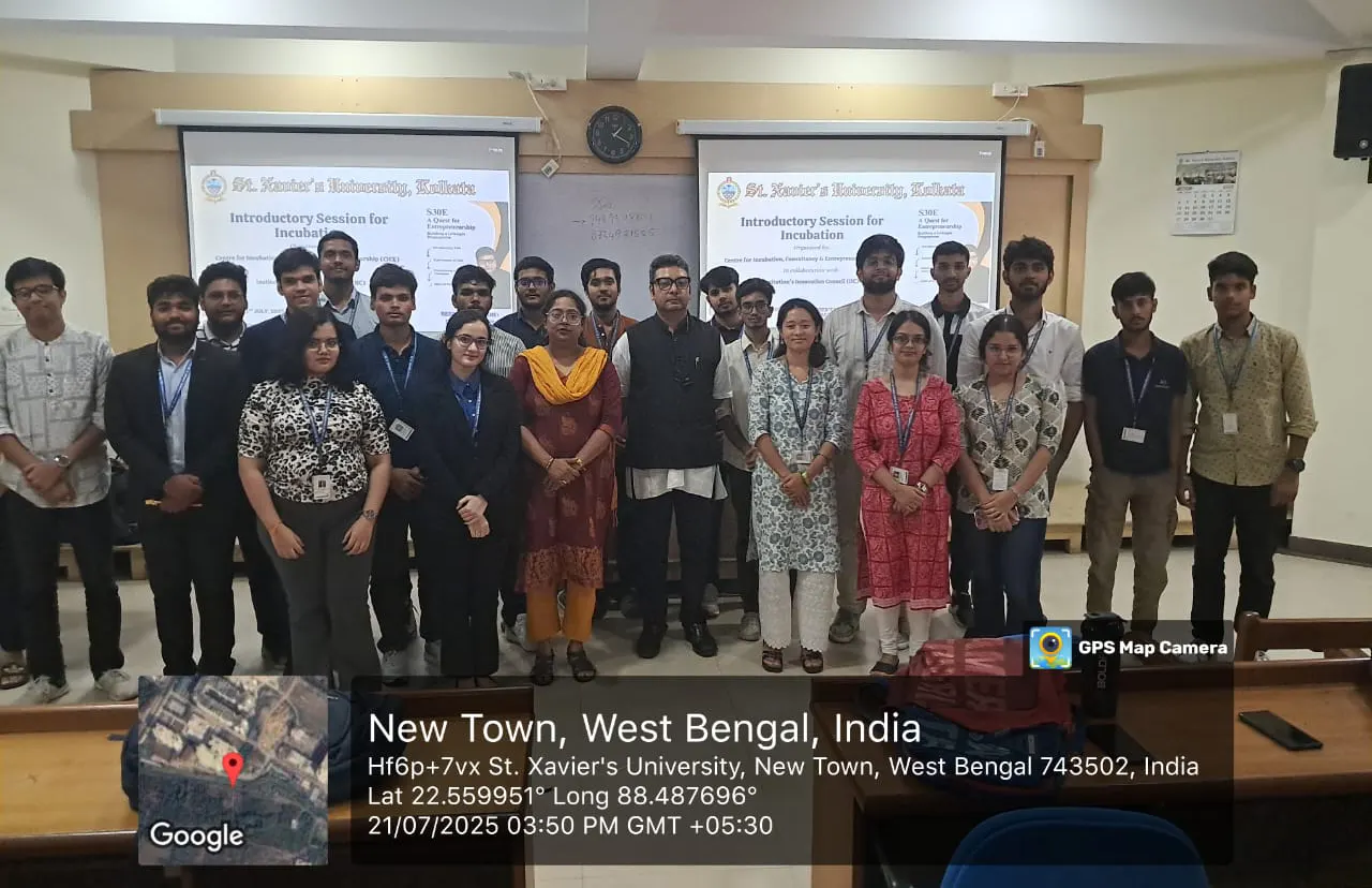 Introductory Session for Incubation held on 21st July 2025