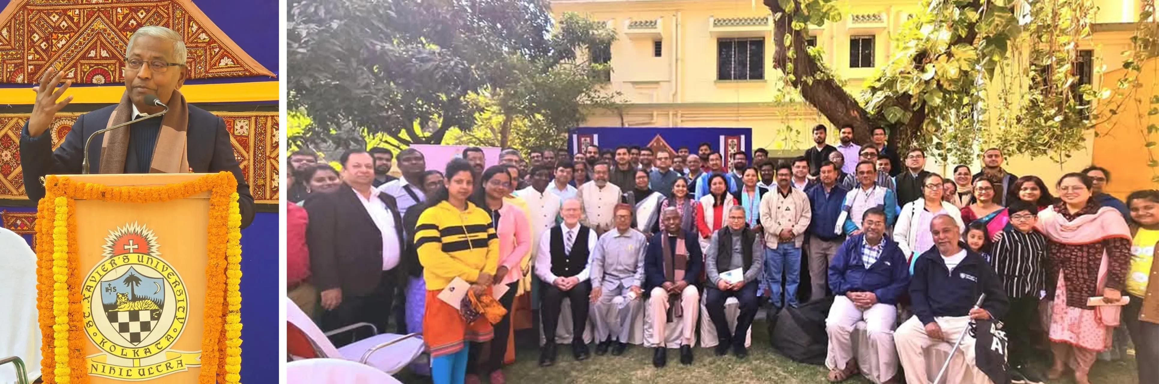 Fourth Annual Christmas Lecture Held at Parasmani, Shantiniketan