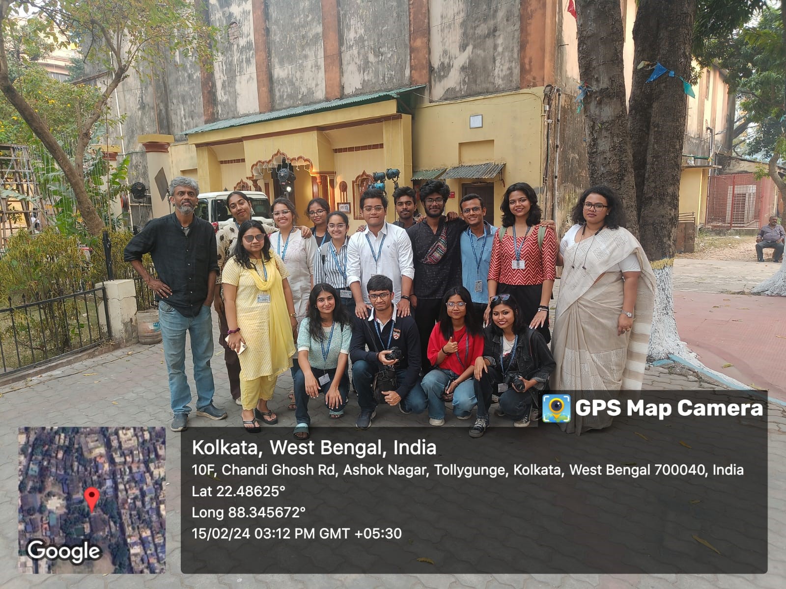 Dept of Mass Communication conducts studio visit