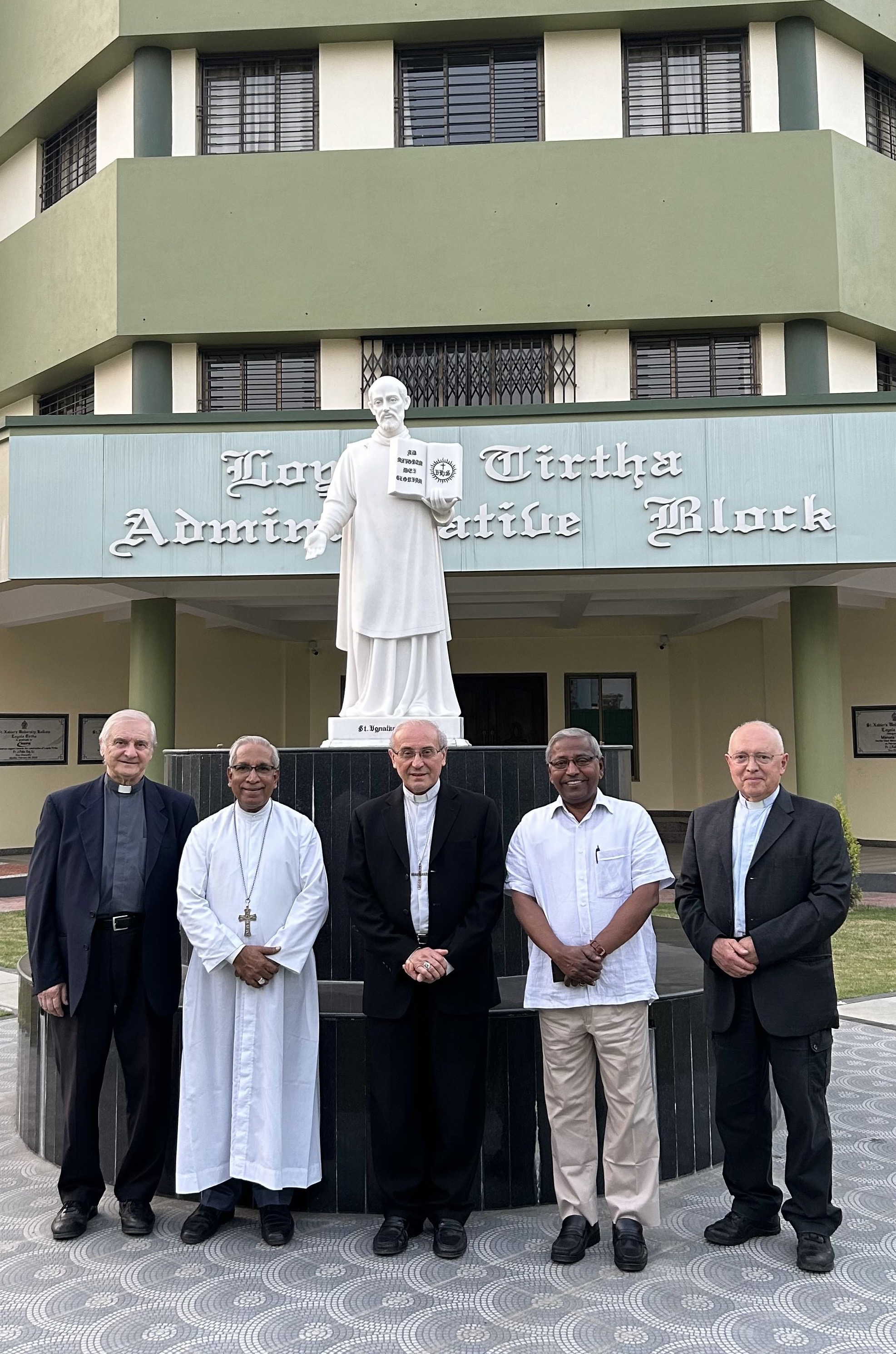 Ambassador of Vatican to India Visits SXUK