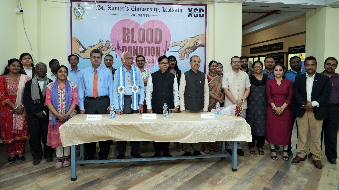 Student Board of SXUK organises blood donation camp