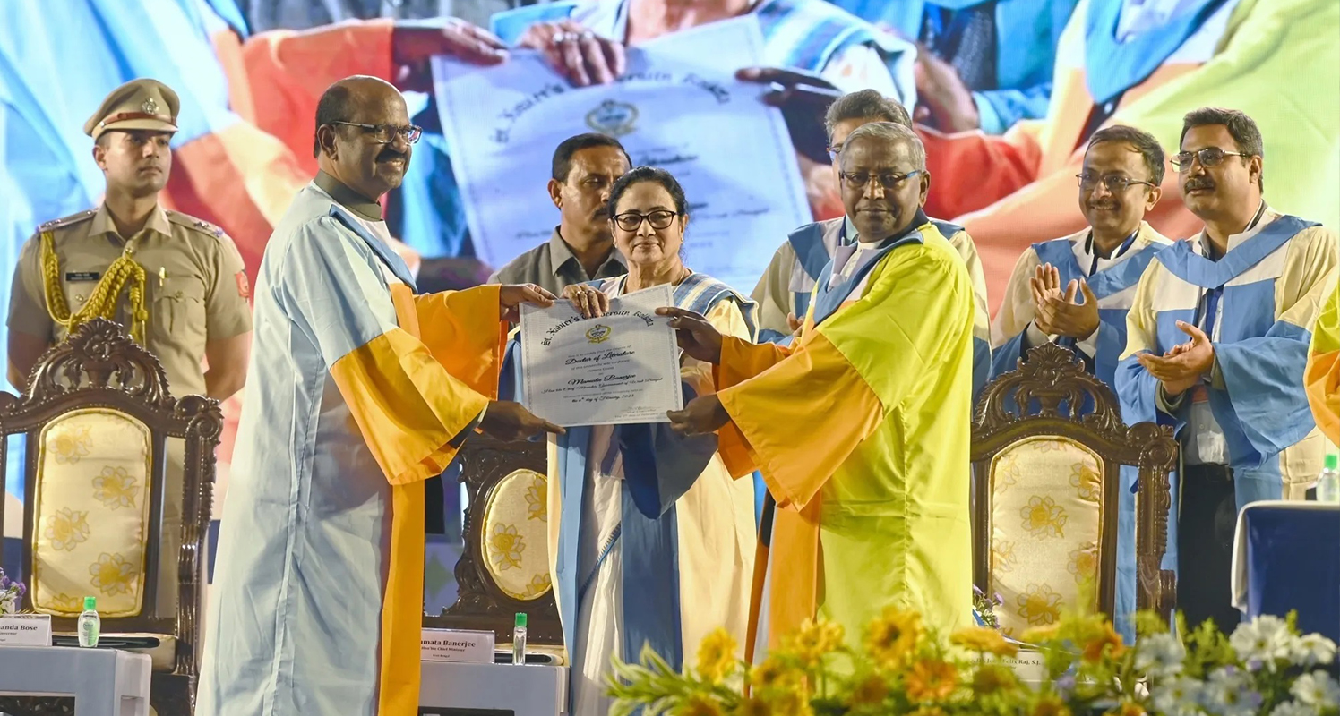 SXUK confers D.Litt on Mamata Banerjee