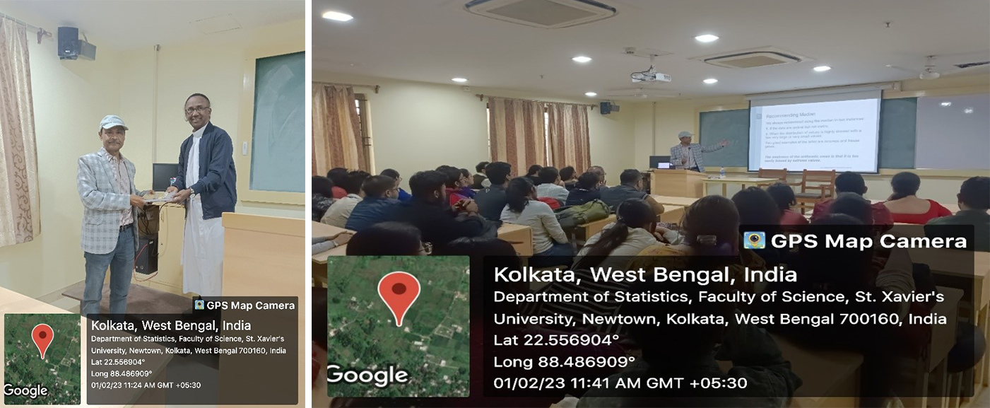Department of Statistics organises lecture on resampling method