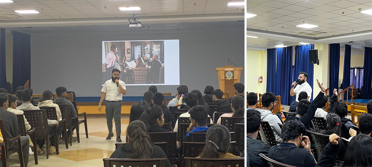 Dept of Commerce (Morning) organizes guest lecture on Behavioural Finance