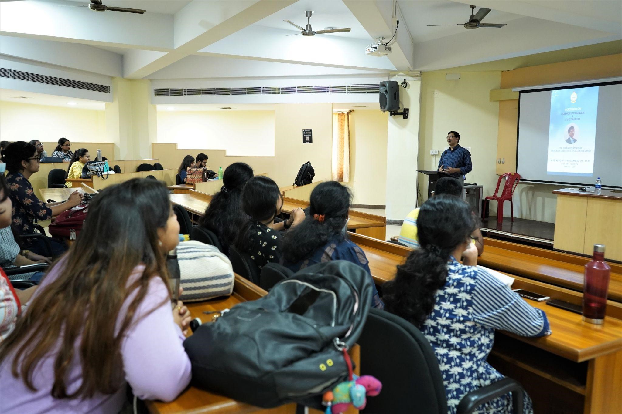 Department of Mass Communication hosts session on Science Journalism