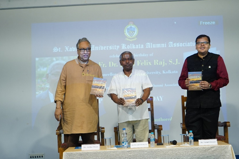 SXUKAA celebrates Philanthropy Day; releases new book of Fr. Raj