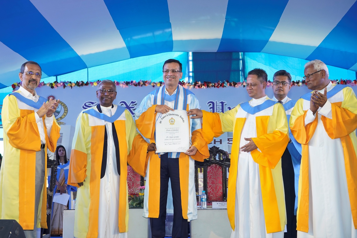 SXUK’s Third Convocation; D.Litt to Sanjiv Goenka