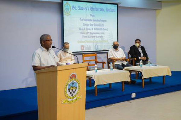 ONLINE INDUCTION PROGRAMME FOR XAVIER LAW SCHOOL