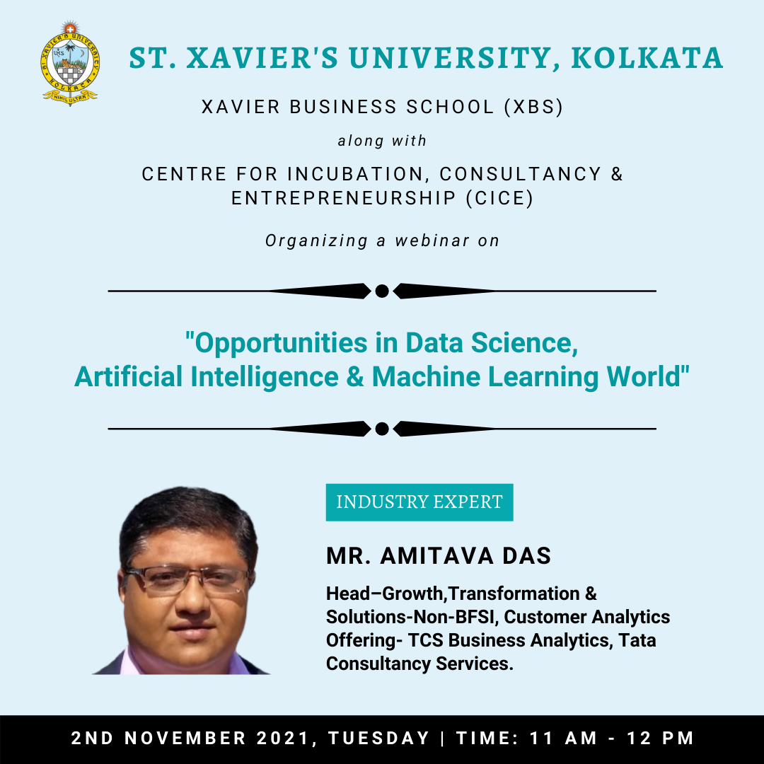 Opportunities in Data Science, Artificial Intelligence & Machine Learning World