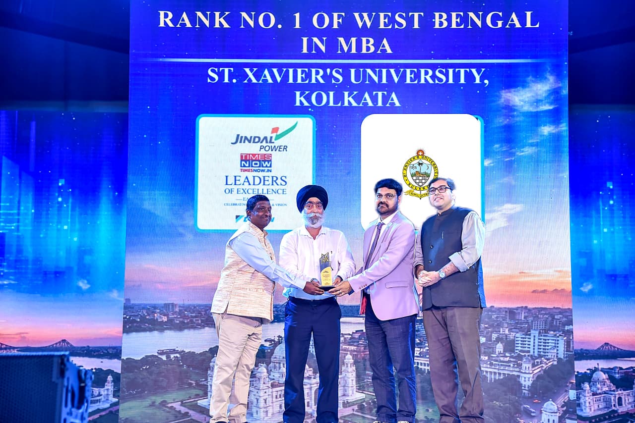 SXUK Honoured as “Best University for MBA in West Bengal” at Times Now Leaders of Excellence – East 2026